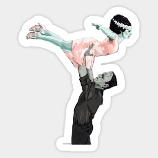 Dirty Dancing Frankenstein Sticker